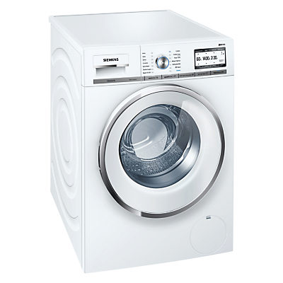 Siemens iQ700 WMH4Y790GB Freestanding Washing Machine with Home Connect, 9kg Load, A+++ Energy Rating, 1400rpm Spin, White